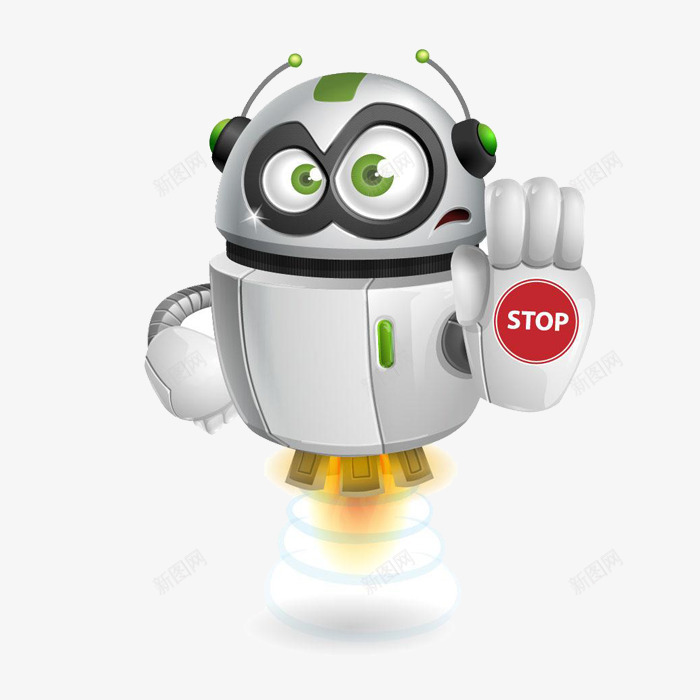 机器人禁止手势png免抠素材_新图网 https://ixintu.com 卡通机器人 卡通机器人禁止手势设计 手势 手绘机器人手势技术 机器人 禁止手势 设计