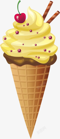冰淇淋设计图卡通冰淇淋矢量图高清图片