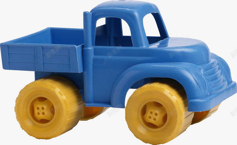 儿童玩具小卡车png免抠素材_新图网 https://ixintu.com 交通工具 儿童玩具 卡车 蓝色小卡车