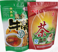 黄金茶叶包装效果产品素材