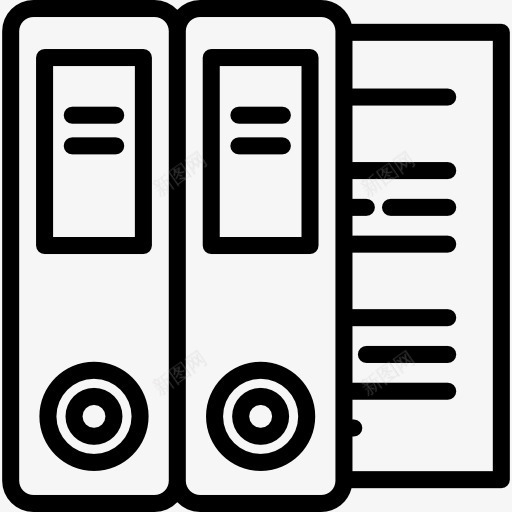 粘结剂图标png_新图网 https://ixintu.com 存储 技术 数据 文件和文件夹 粘结剂 组合