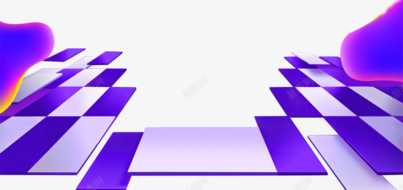 电商淘宝促销炫酷紫色格子psd免抠素材_新图网 https://ixintu.com 促销 格子 淘宝 炫酷 电商 电商淘宝促销炫酷紫色格子 紫色