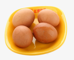 卤鸡蛋美味的茶叶蛋片高清图片