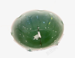 中国文物龟心荷叶碗水浮针高清图片