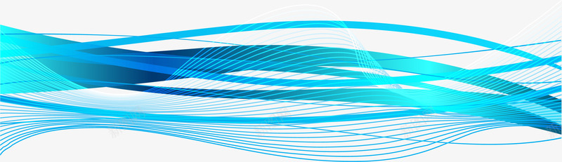 蓝色线条png免抠素材_新图网 https://ixintu.com 弧度线 柔和曲线 柔和线条 波浪线 线条 装饰曲线 飘逸曲线