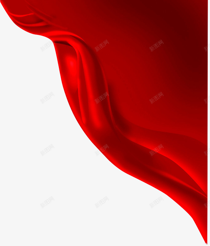 红色卡通丝带装饰png免抠素材_新图网 https://ixintu.com 丝带 卡通 红色 装饰 设计