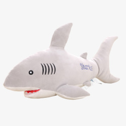 鲨鱼公仔玩具布娃娃素材