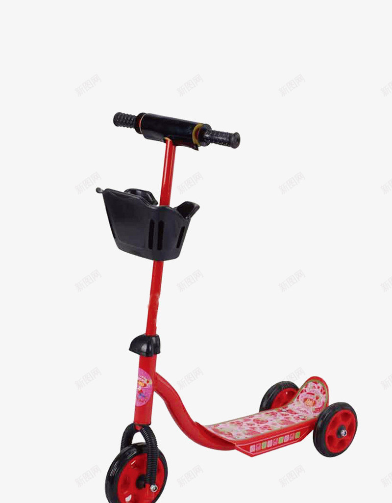 霸气滑板车png免抠素材_新图网 https://ixintu.com 儿童玩具 娱乐 滑板车 玩具