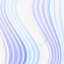 浅蓝紫色优雅波浪矩形高清图片