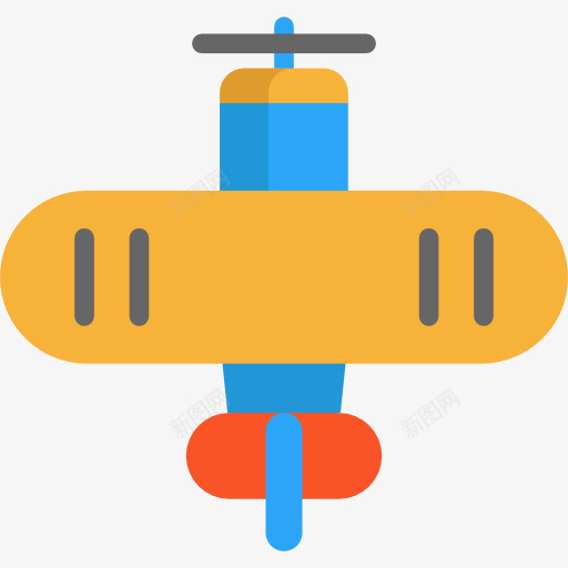 平面图标png_新图网 https://ixintu.com 婴儿 婴儿玩具 小孩 玩具 运输 飞机 飞机运输