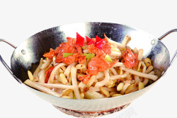干锅花生芽餐饮美食传统美食素材