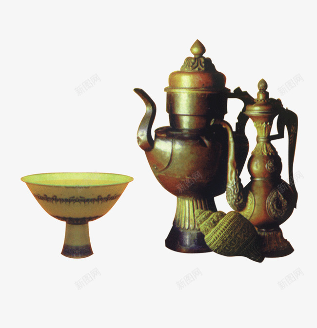 酒杯png免抠素材_新图网 https://ixintu.com 古代 酒杯 青铜