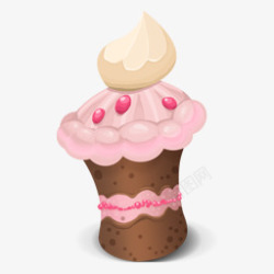 糖衣蛋糕004图标高清图片