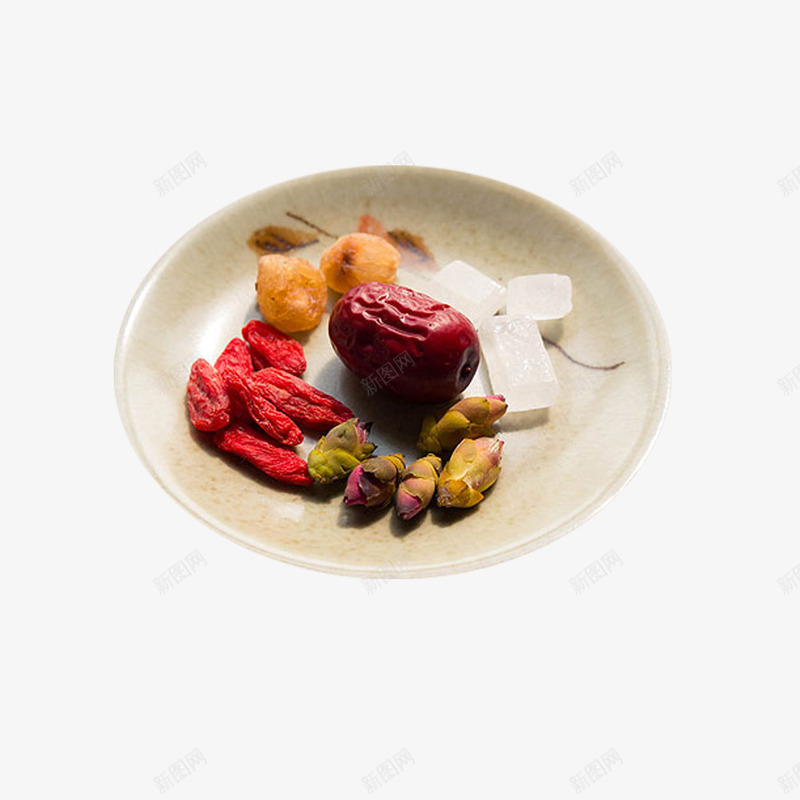 产品实物养生桃花茶组合png免抠素材_新图网 https://ixintu.com 优质 养生 养生茶 冰糖 枸杞 桃花 桃花干 桃花茶 瓷碗 红枣 自然风干 花茶 花草茶 茶 茶饮品 风干植物