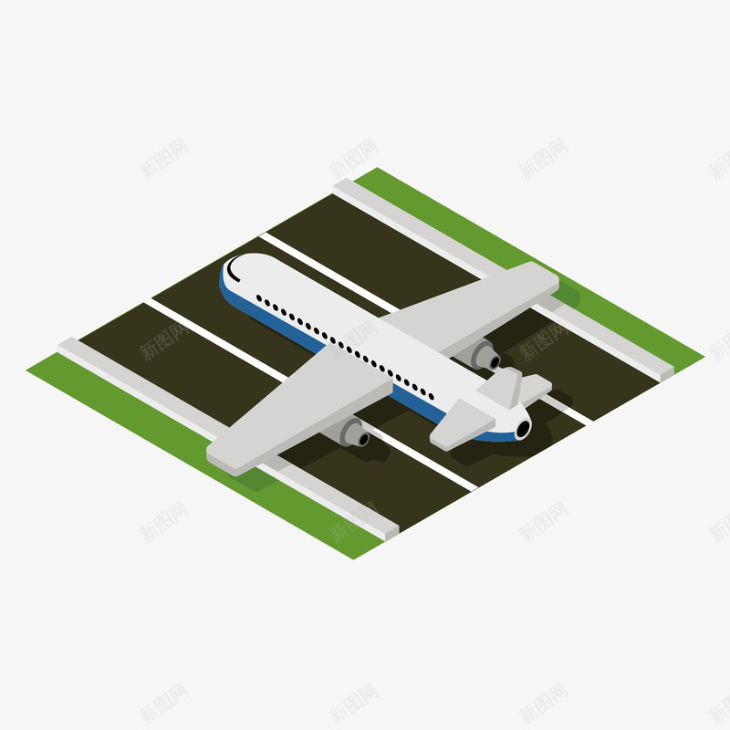 飞机场画面png免抠素材_新图网 https://ixintu.com 卡通飞机 立体飞机 飞机 飞机场平面图
