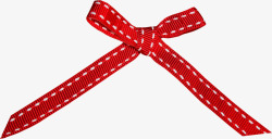 圣诞节红色装饰丝带素材