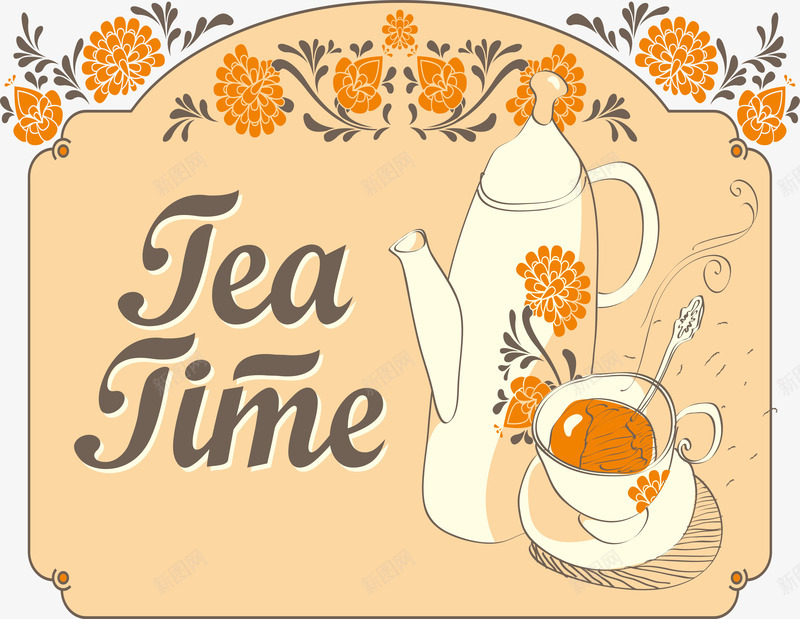 茶文化logo矢量图图标ai_新图网 https://ixintu.com 商务 文化 精美 精美创意 茶叶 茶文化设计 矢量图