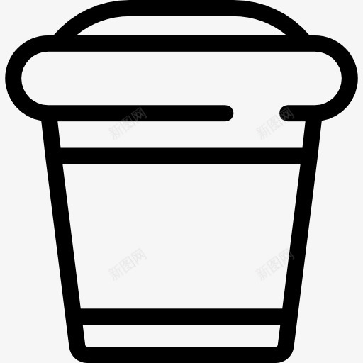 塑料咖啡杯图标png_新图网 https://ixintu.com 一次性 茶叶 食品 饮料