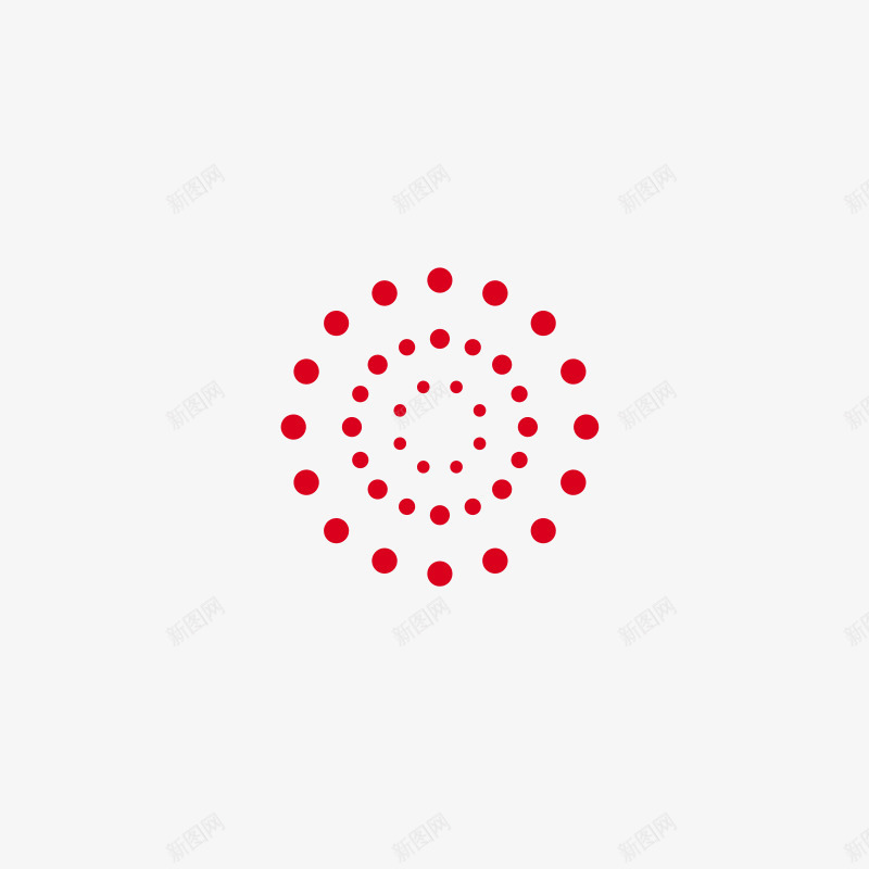红色分层创意造型图标png_新图网 https://ixintu.com 分层 创意 红色 设计 造型