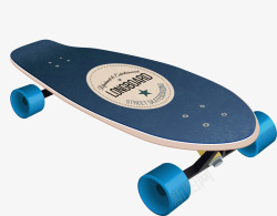 世界滑板日蓝色滑板素材