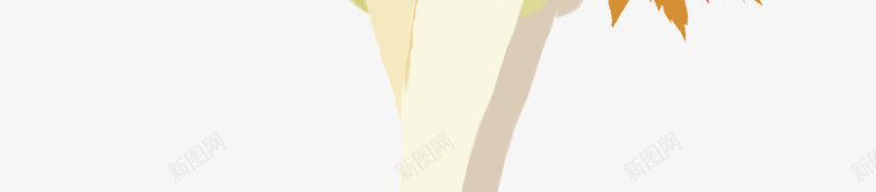 手绘手提袋女生png免抠素材_新图网 https://ixintu.com 女生 枫叶 秋天