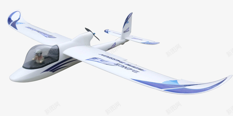 滑翔飞机png免抠素材_新图网 https://ixintu.com 机翼 滑翔机 白色 驾驶室