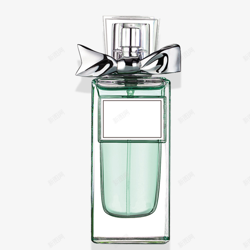 香水包装png免抠素材_新图网 https://ixintu.com 商场促销 夏季促销 清新香水 清晰的 绿色的 香水