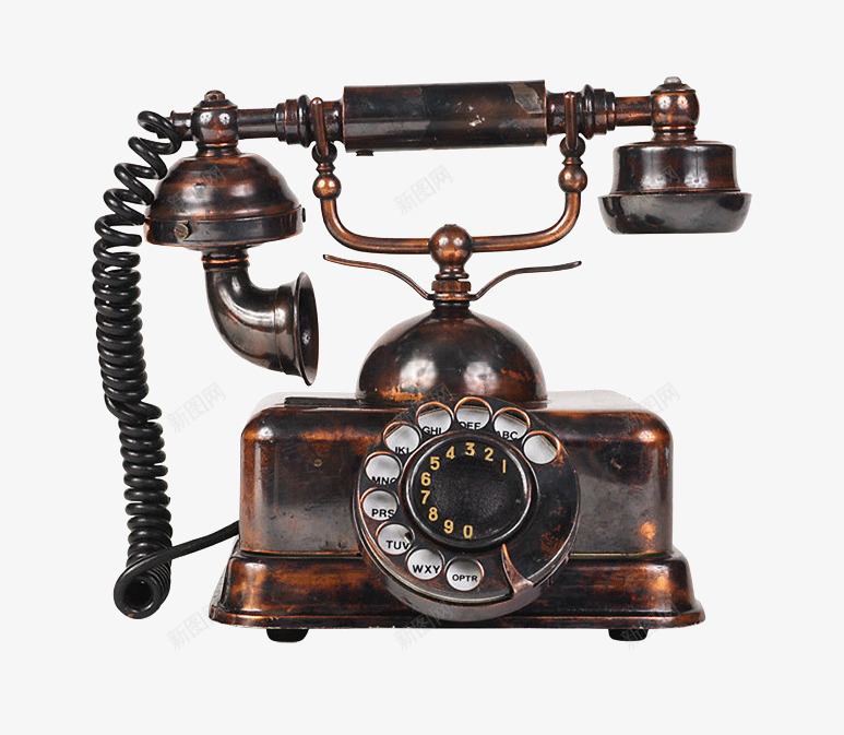 古代电话png免抠素材_新图网 https://ixintu.com 古董电话 家具 打电话 电话