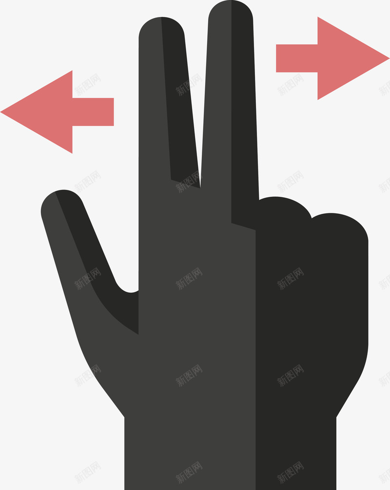左右滑动手势图标png_新图网 https://ixintu.com touch touch手势 上下滑动 图标 圆环 手势 手势图标 手指 扫描 滑动 点击 箭头 触屏 触屏手势 高科技