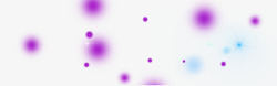 海报装饰紫色炫光漂浮元素高清图片