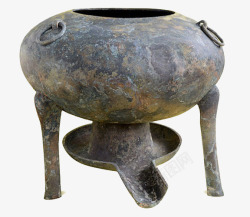 古代青铜火锅素材