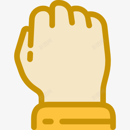 第一图标png_新图网 https://ixintu.com 手势 手和手势 抗议 拳头