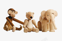 玩具大象矢量图儿童玩具木头高清图片