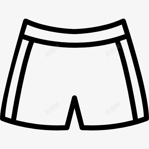 短裤子图标png_新图网 https://ixintu.com 内衣 夏天 夏季服装 时尚 百慕大群岛 短裤