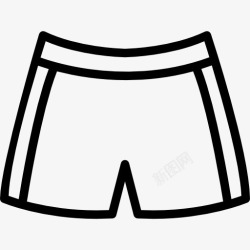 夏季内衣短裤子图标高清图片