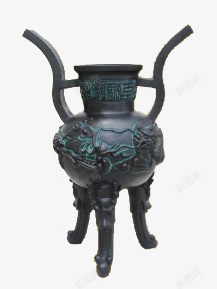 古代青铜器png免抠素材_新图网 https://ixintu.com 价值 历史 古董 青铜器
