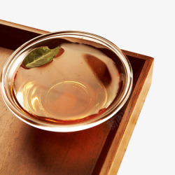 玻璃透明茶叶水素材