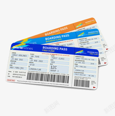 飞机登机证png免抠素材_新图网 https://ixintu.com 登机证 证件 通行证 飞机