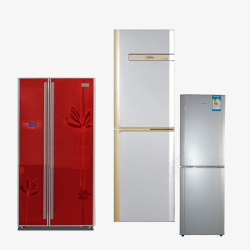 电冰箱电器组合素材
