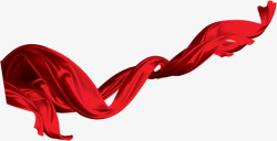 红色丝带企业活动素材