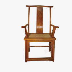 黒木古代黄木椅子简易高清图片