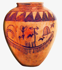 古代陶艺古代陶瓷罐高清图片