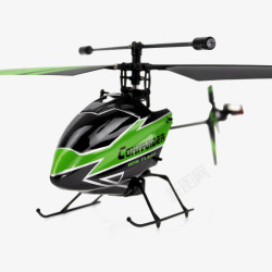遥控直升飞机绿色航模高清图片