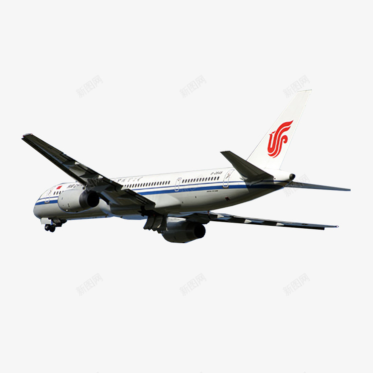 中国国际航空png免抠素材_新图网 https://ixintu.com 中国 客机 航空 飞机