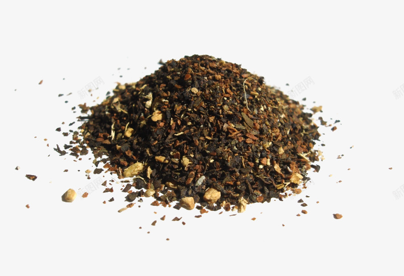 黑色茶叶png免抠素材_新图网 https://ixintu.com 红茶 绿茶 茶叶 香料