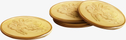 金色仙子游戏币素材