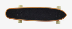 黑色滑板玩具素材