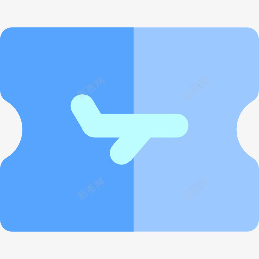 飞机票图标png_新图网 https://ixintu.com 假期 旅行 机票 飞机票的通道