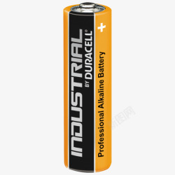 带锂离子电池实拍黄色电池玩具锂离子环保电池高清图片