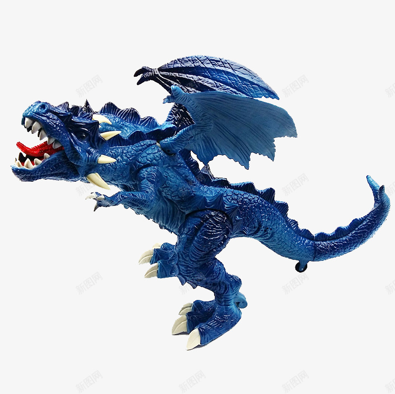 玩具恐龙png免抠素材_新图网 https://ixintu.com 产品实物 免费png图片 玩具 蓝色 飞龙